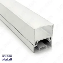 پروفیل آلومینیومی لاین نوری لاینیران مدل Lin 131-33 با دیفیوزر طول 3 متر