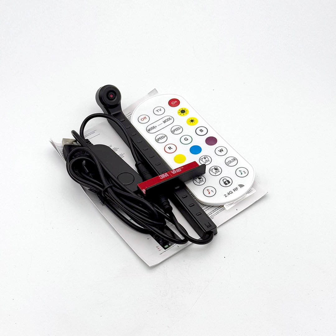 نورپردازی RGB دوربین دار پشت تلوزیون زاک