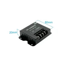 دیمر ۳۰ آمپر RF LED با ریموت کنترل ۱۲ تا ۲۴ ولت
