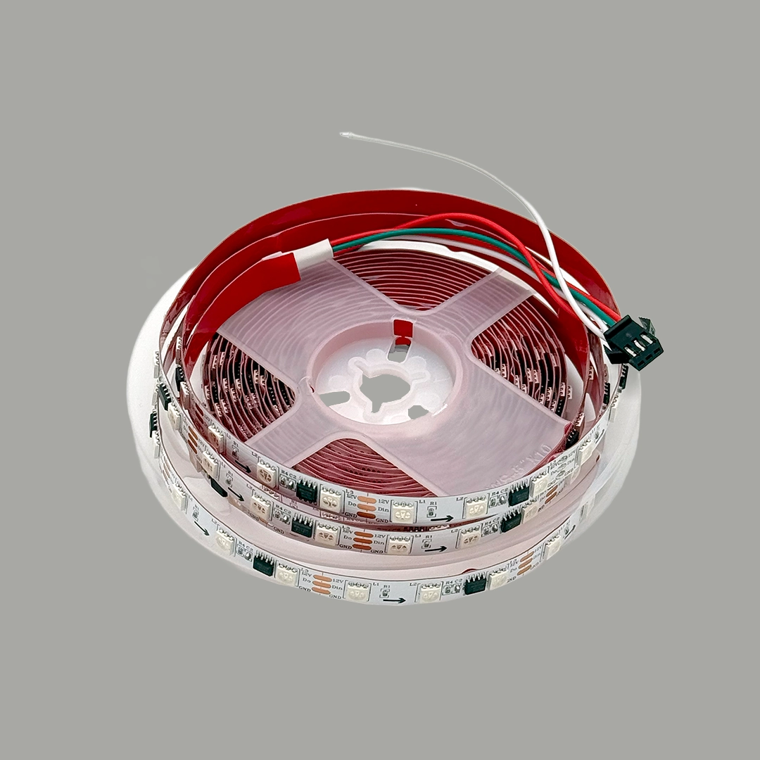 ریسه RGB لانستار 12 ولت تراکم 60 پیکسل