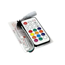 ریموت کنترل RF RGB ریسه LED با گیرنده