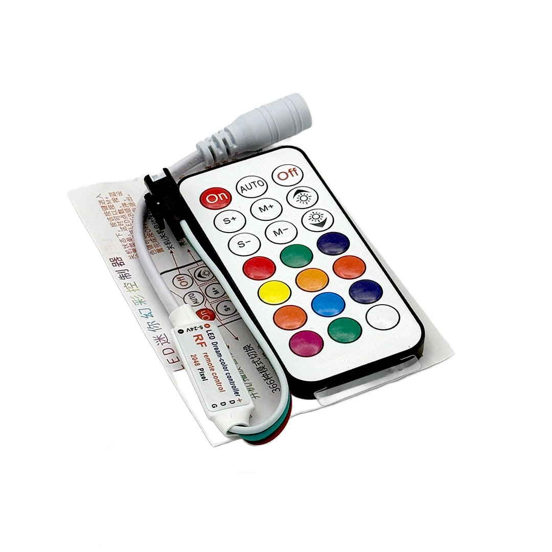 ریموت کنترل RF RGB ریسه LED با گیرنده