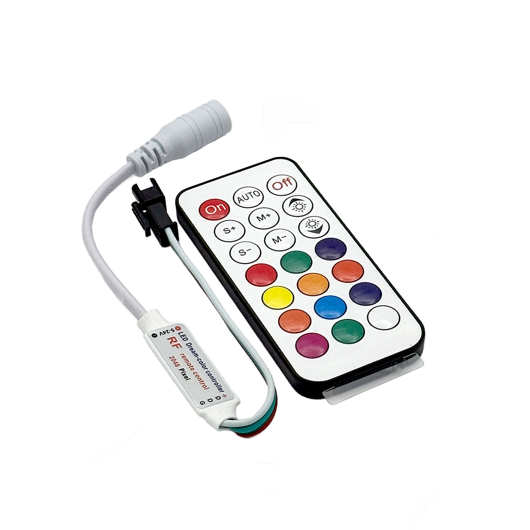 ریموت کنترل RF RGB ریسه LED با گیرنده