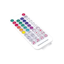 ریموت کنترل از راه دور نور و صدا با ۲۸ برنامه مخصوص ریسه RGB تک خروجی