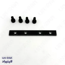 زاویه نگهدارنده پروفیل آلومینیوم لاین نوری مدل مستقیم 180 درجه