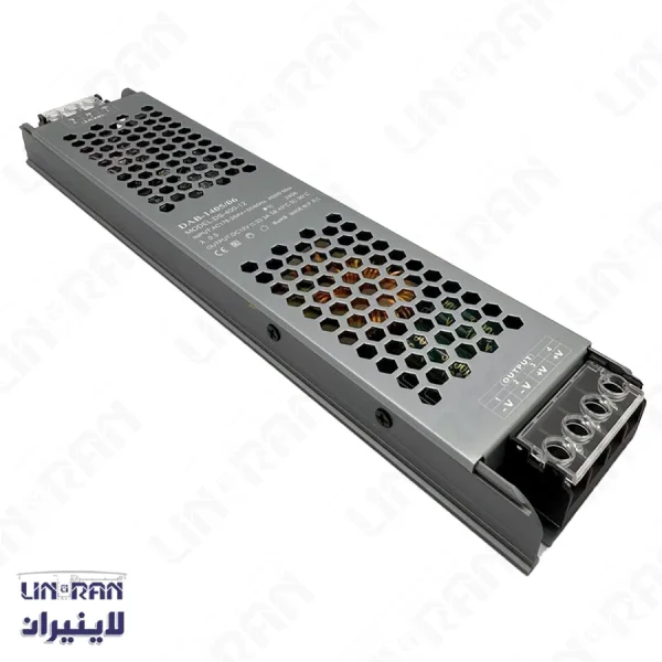 منبع تغذیه سوئیچینگ باریک 12 ولت 33 آمپر 400 وات