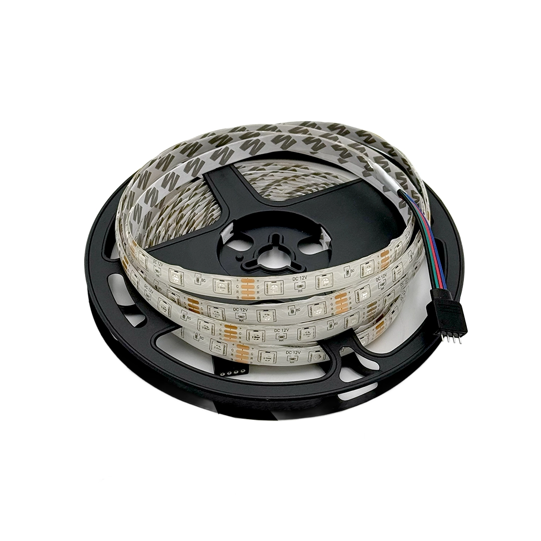 ریسه LED RGB واترپروف 5 متری چیپ 5050 با ریموت و آداپتور