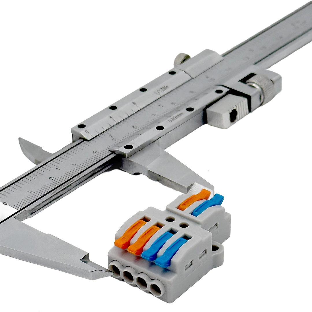 ترمینال فشاری اهرمی 2 به 1
