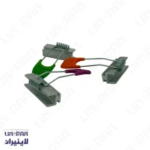 گیره فنردار یک طرفه پروفیل آلومینیوم لاین نوری